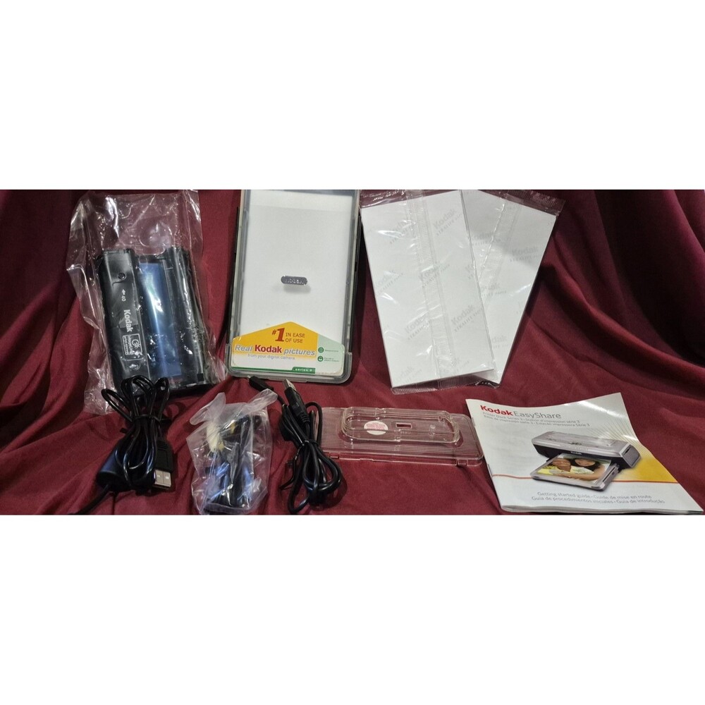 Kodak Easy Share Series 3 Photo Printer Accessories Set Ink Photo Paper More